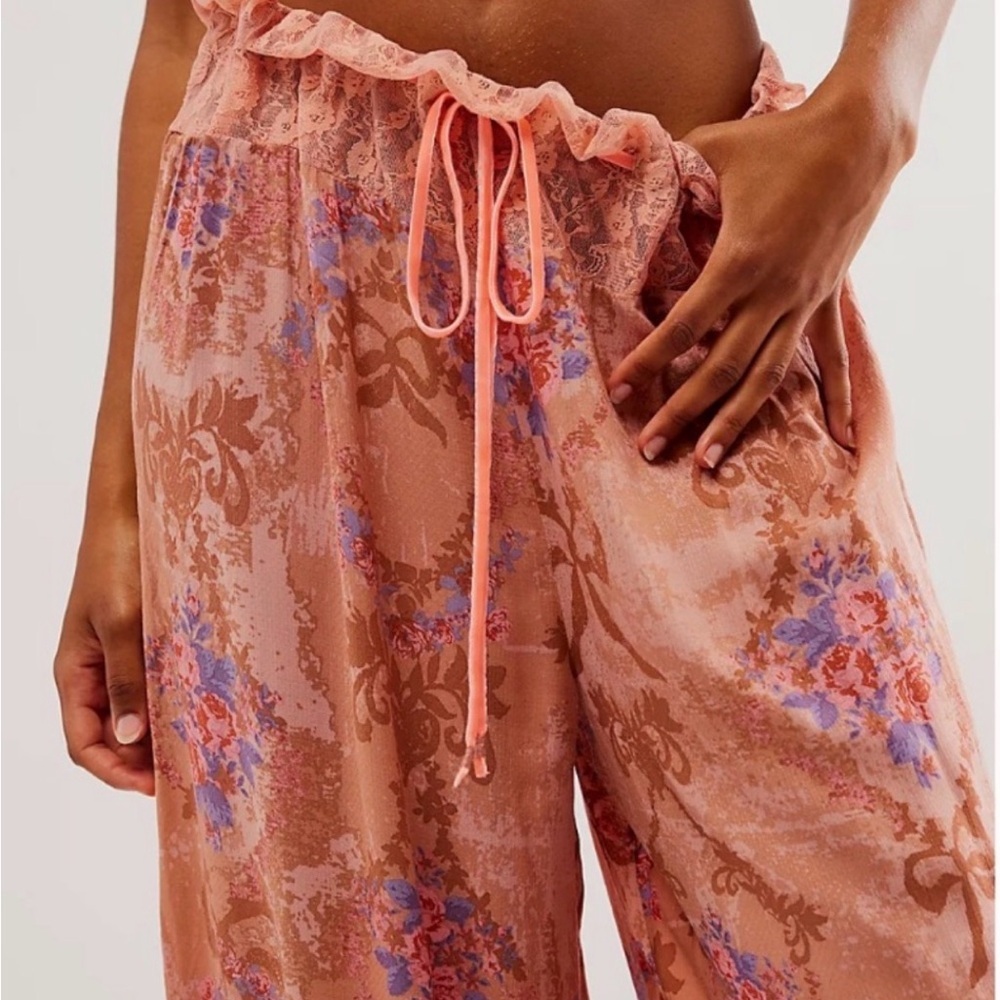 Free People Let It Be Lounge Pants Size S - Picture 2 of 8